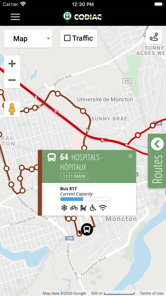 #4. Codiac Transpo (iOS) 由: City of Moncton