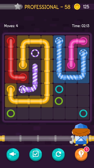 Pipe Lines Puzzle Screenshot