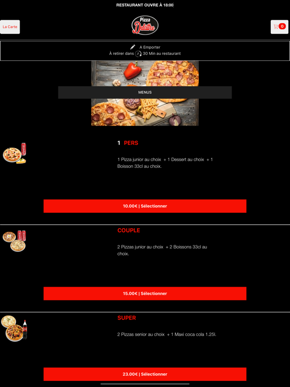Screenshot #6 pour Pizza Delattre