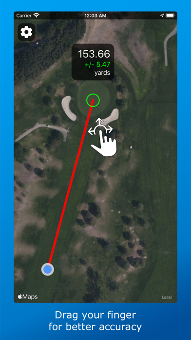 Pin High - Golf Range Finder Screenshot