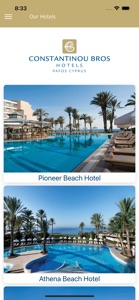 Constantinou Bros Hotels screenshot #1 for iPhone
