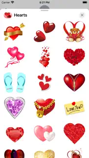 hearts & roses to love iphone screenshot 3