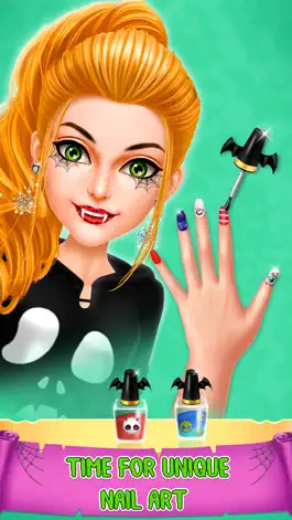 Game screenshot Хэллоуин макияж: Spa & Salon hack
