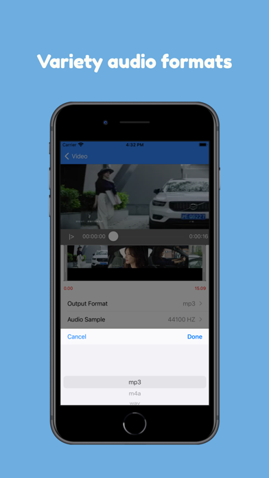 Screenshot #2 pour MP3Converter - Video & Audio