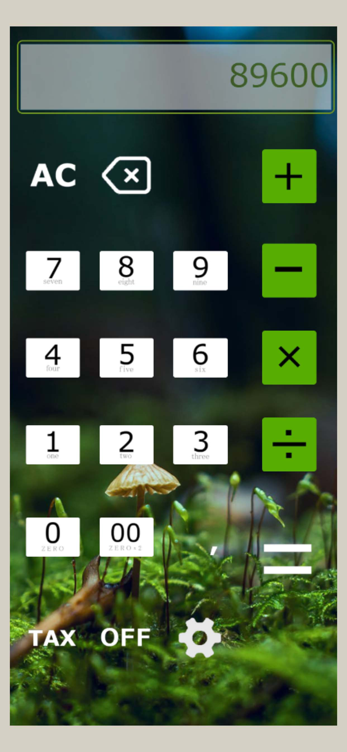 Simple Calculator FLAT calc