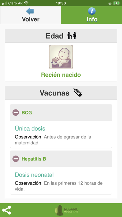 Calendario de Vacunación ARG Screenshot