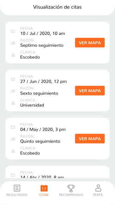 Clínicas del Azúcar Screenshot