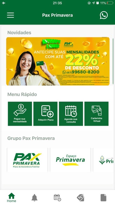 PAX PRIMAVERA Screenshot