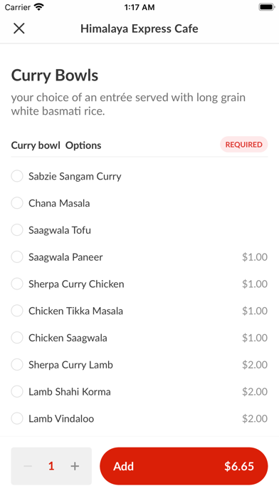 Himalaya Cuisine of India Screenshot