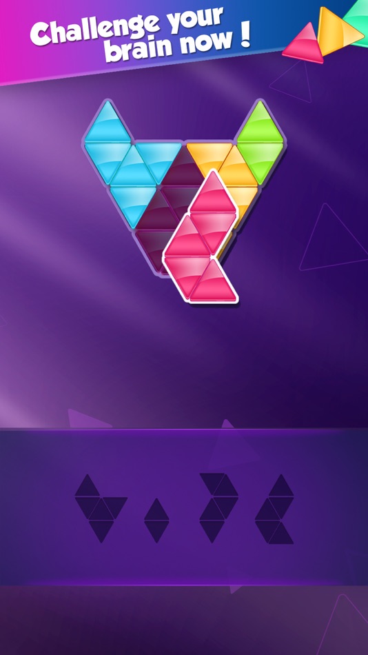 #3. Block! Triangle puzzle:Tangram (iOS) Av: BitMango, Inc.