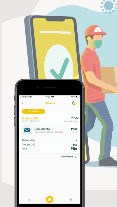 Knocknock Delivery Rider Screenshot