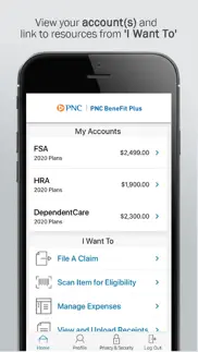 pnc benefit plus iphone screenshot 1