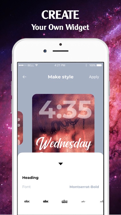 Widgets: for iPhone