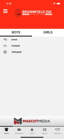 Game screenshot Brownfield ISD Athletics hack