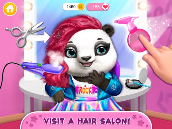 Screenshot #6 pour Animal Hair Salon Rock Stars