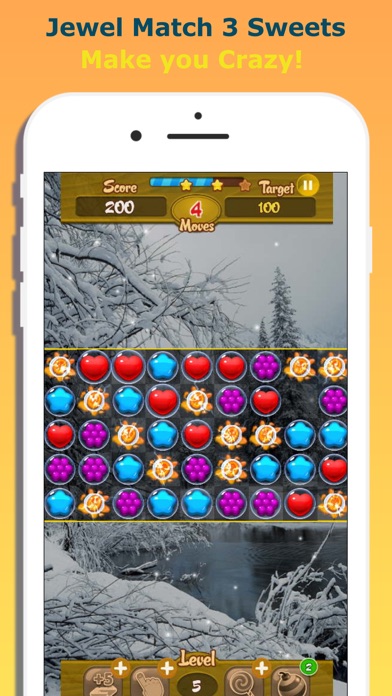Screenshot #2 pour Jewel Match 3 Sweets