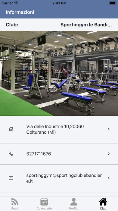 Sporting Gym Le Bandiere Screenshot