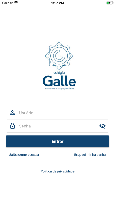 Colégio Galle Screenshot