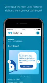 healthy blue iphone screenshot 3