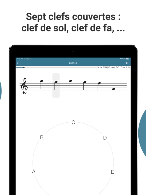 Screenshot #6 pour Complete Music Reading Trainer