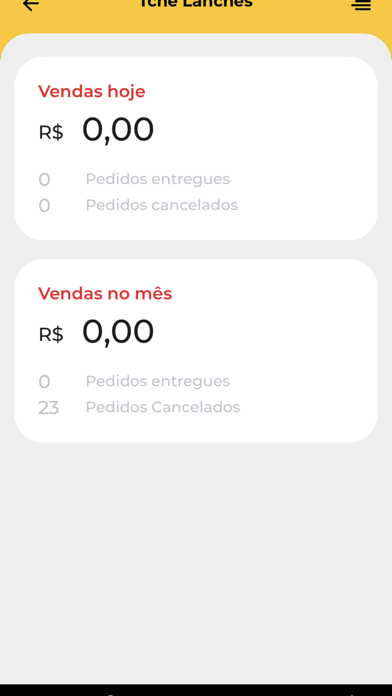 Tchê Delivery Restaurante Screenshot