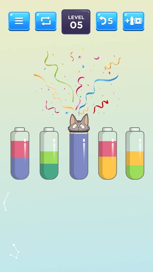 #2. Liquid Sort Puzzle (iOS) By: ICEBEAR., JSC