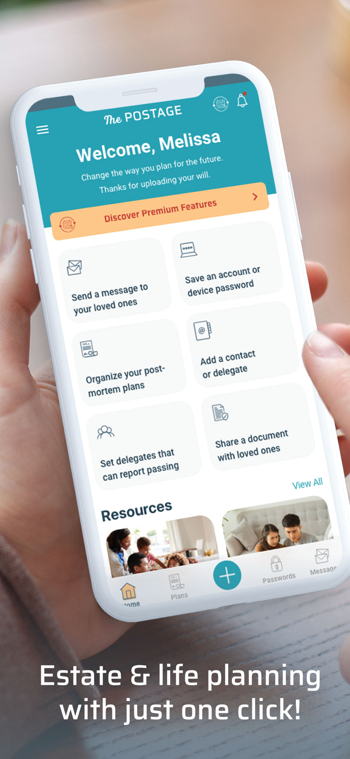 The Postage Plan Your Estate