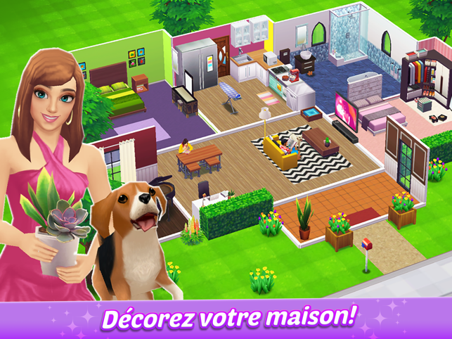 ‎Home Street: jeux sims et deco Capture d'écran