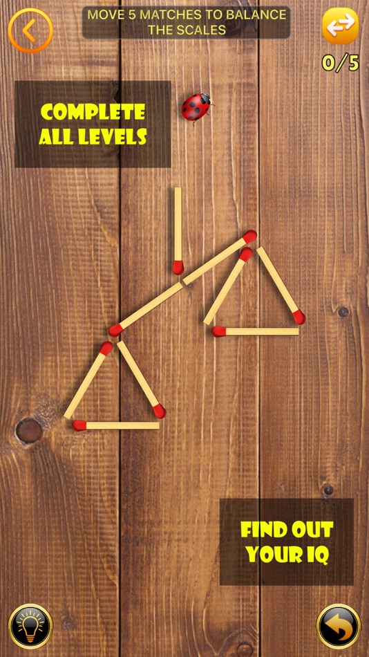 #2. Puzzles with Golden Matches (iOS) 게시자: Denis Silych
