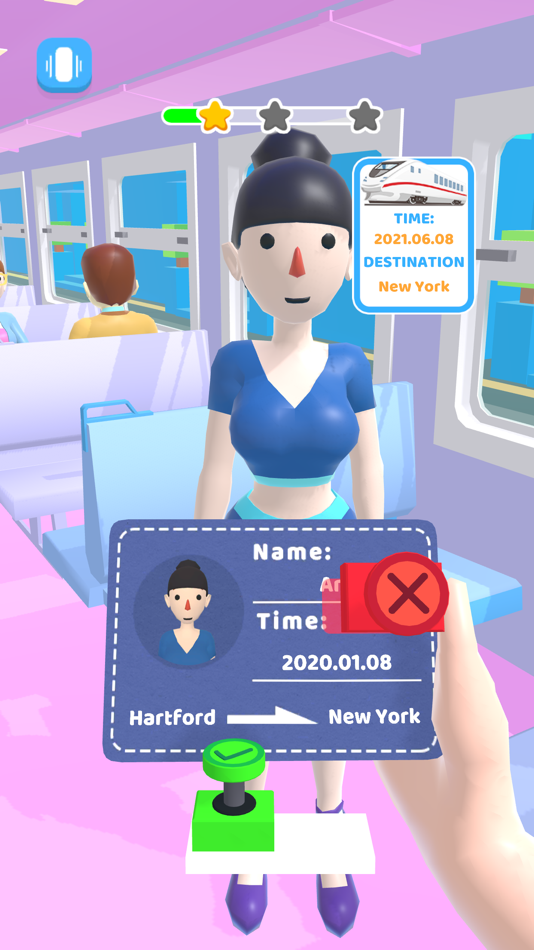 #4. Ticket Collector 3D (iOS) Podle: 庆龙 刘