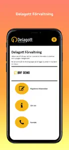 Delagott Förvaltning screenshot #1 for iPhone