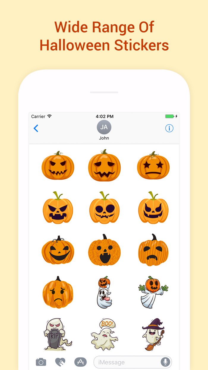 Animated Halloween Stickers