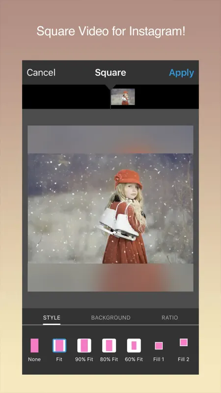 Square Video Editor 2 screenshot 1 of 5
