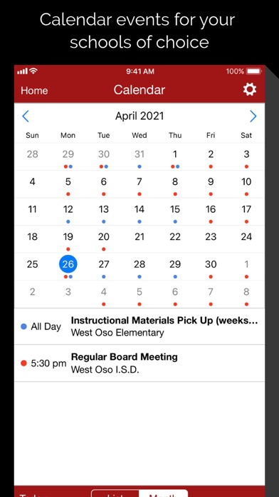 West Oso ISD Screenshot