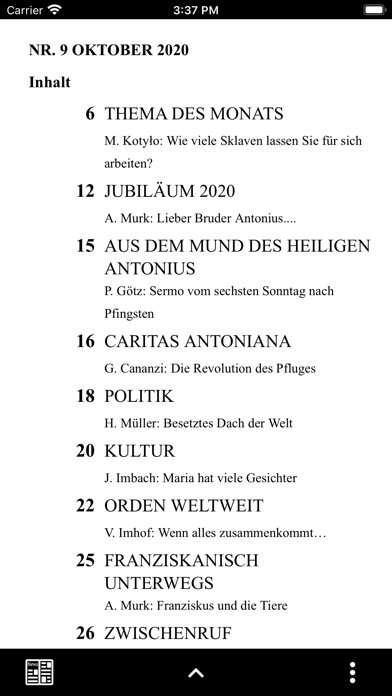 Screenshot #3 pour Sendbote des Heiligen Antonius