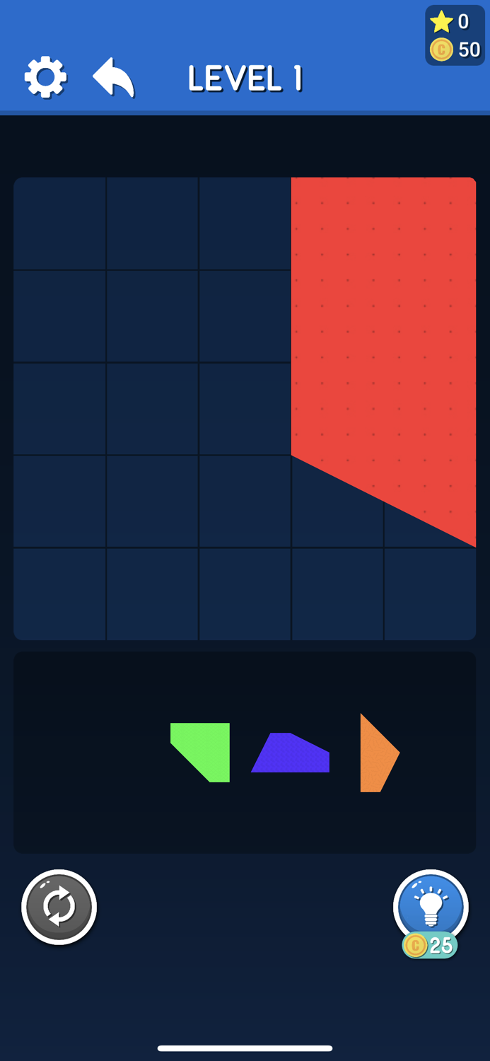 Tangram Puzzle Block