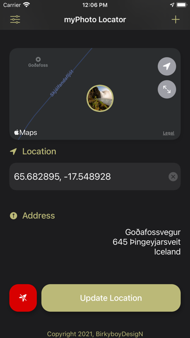 myPhoto Locator Screenshot