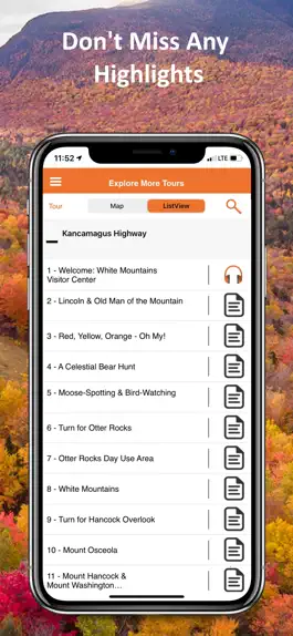 Game screenshot Kancamagus Scenic Byway Guide hack