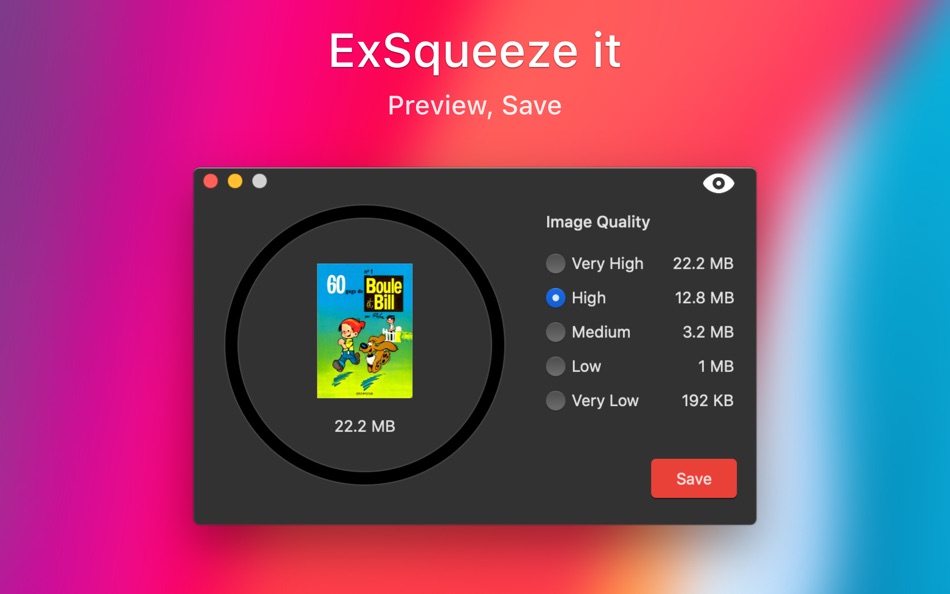 #2. ExSqueeze it (macOS) 来自: Fabrice Leyne