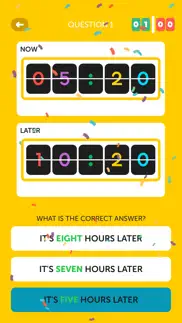 clockwise, learn read a clock! iphone screenshot 4