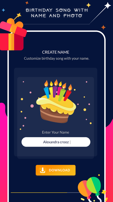 How to cancel & delete My Name Birthday Song & Photo from iphone & ipad 2