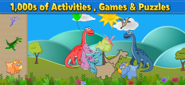 ‎Dino Puzzle Kid Dinosaur Games Screenshot