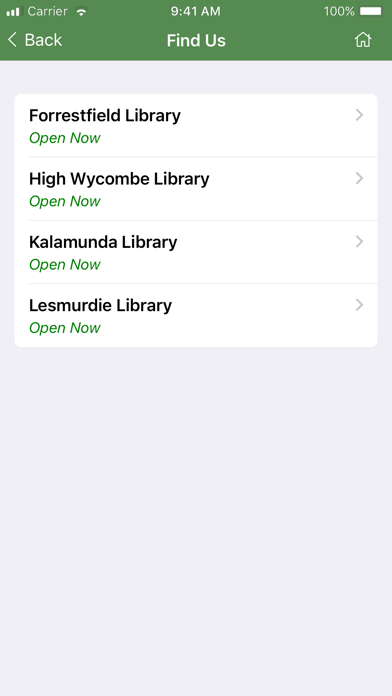City of Kalamunda Libraries Screenshot