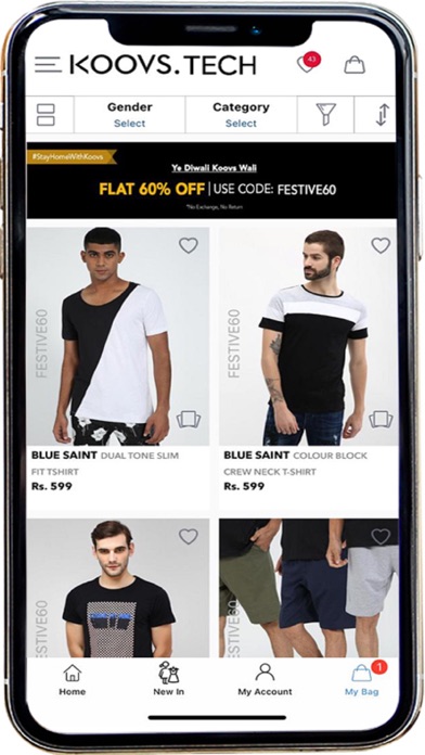 Koovs Easy App Screenshot