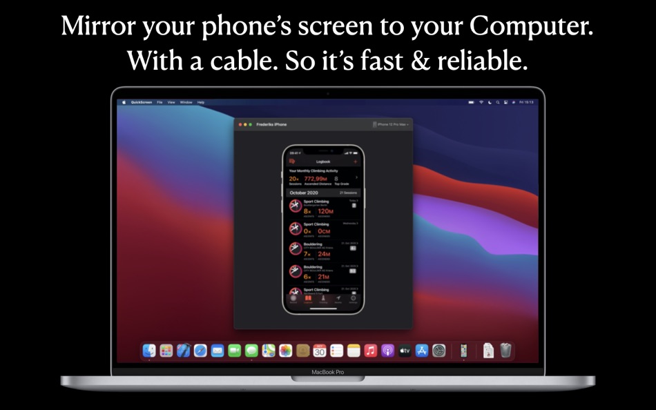 #1. QuickScreen (macOS) 由: riedel.wtf apps S.L.