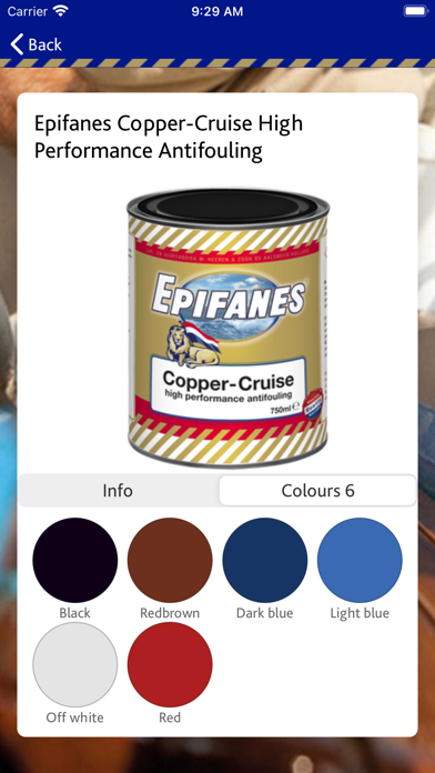 Epifanes boatpaint aid Screenshot
