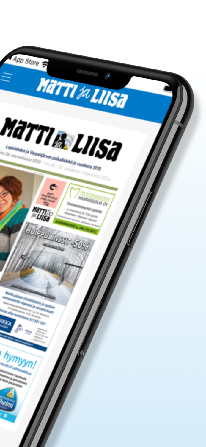 Matti ja Liisa päivän lehti