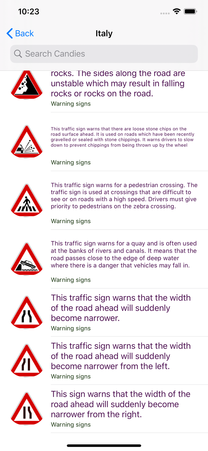 Road signs world Light