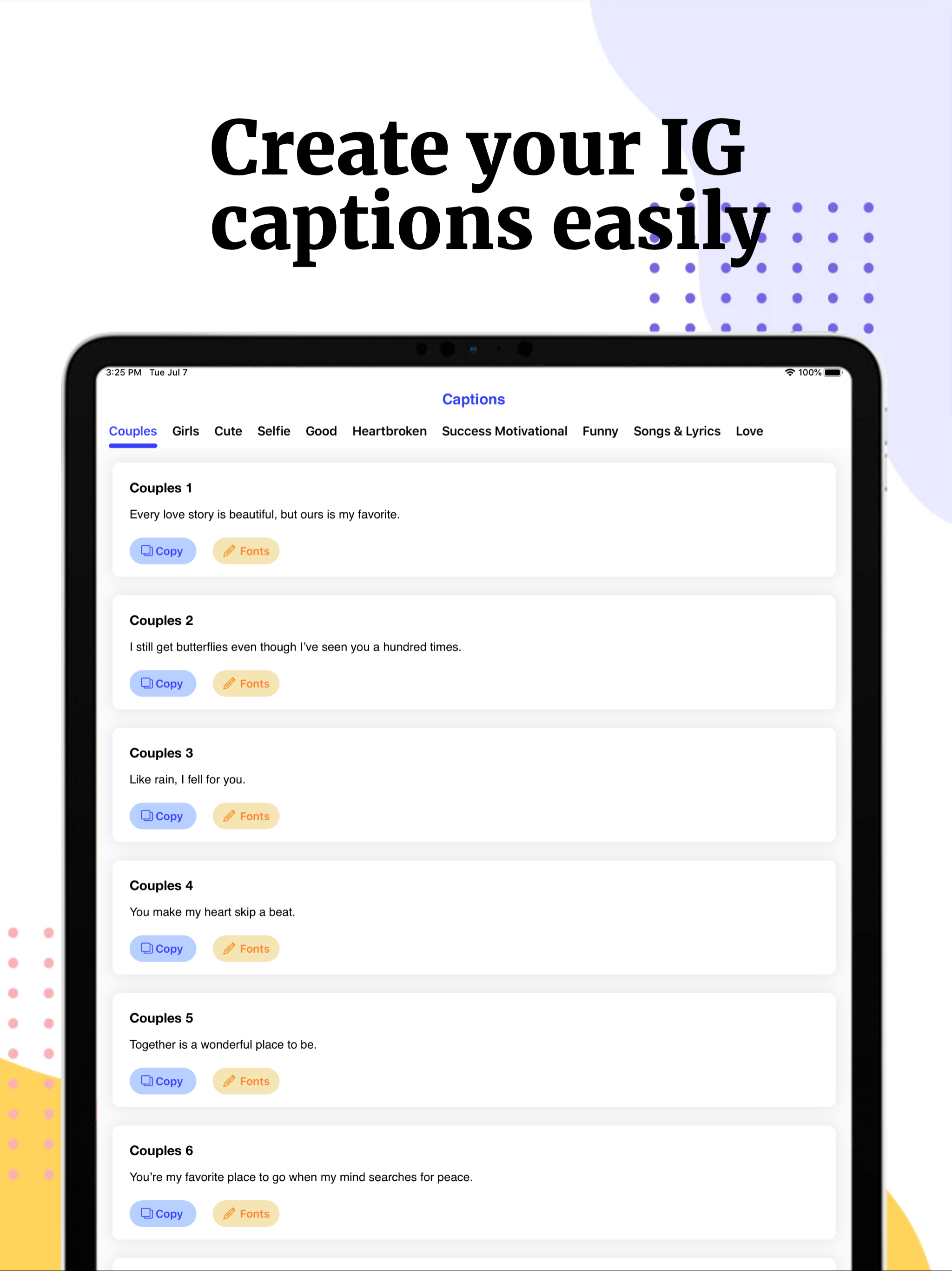 Super Likes Hashtags& Captions