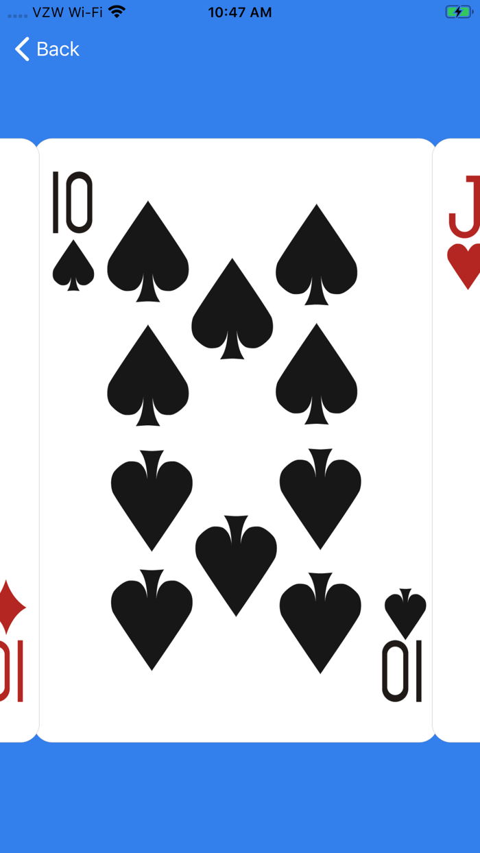 Any Card at Any Number